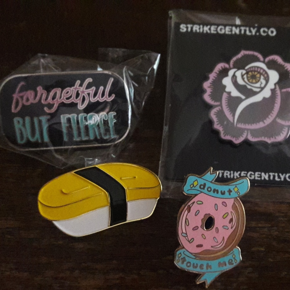 Enamel pins